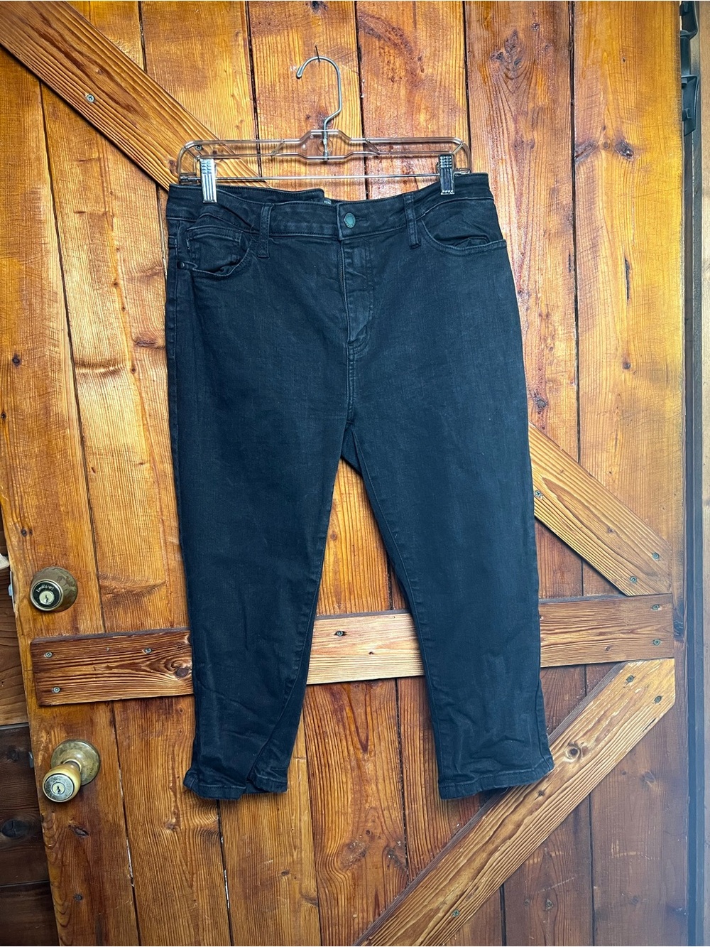 Women's Black Stretch Jean - Classic Mid-Rise